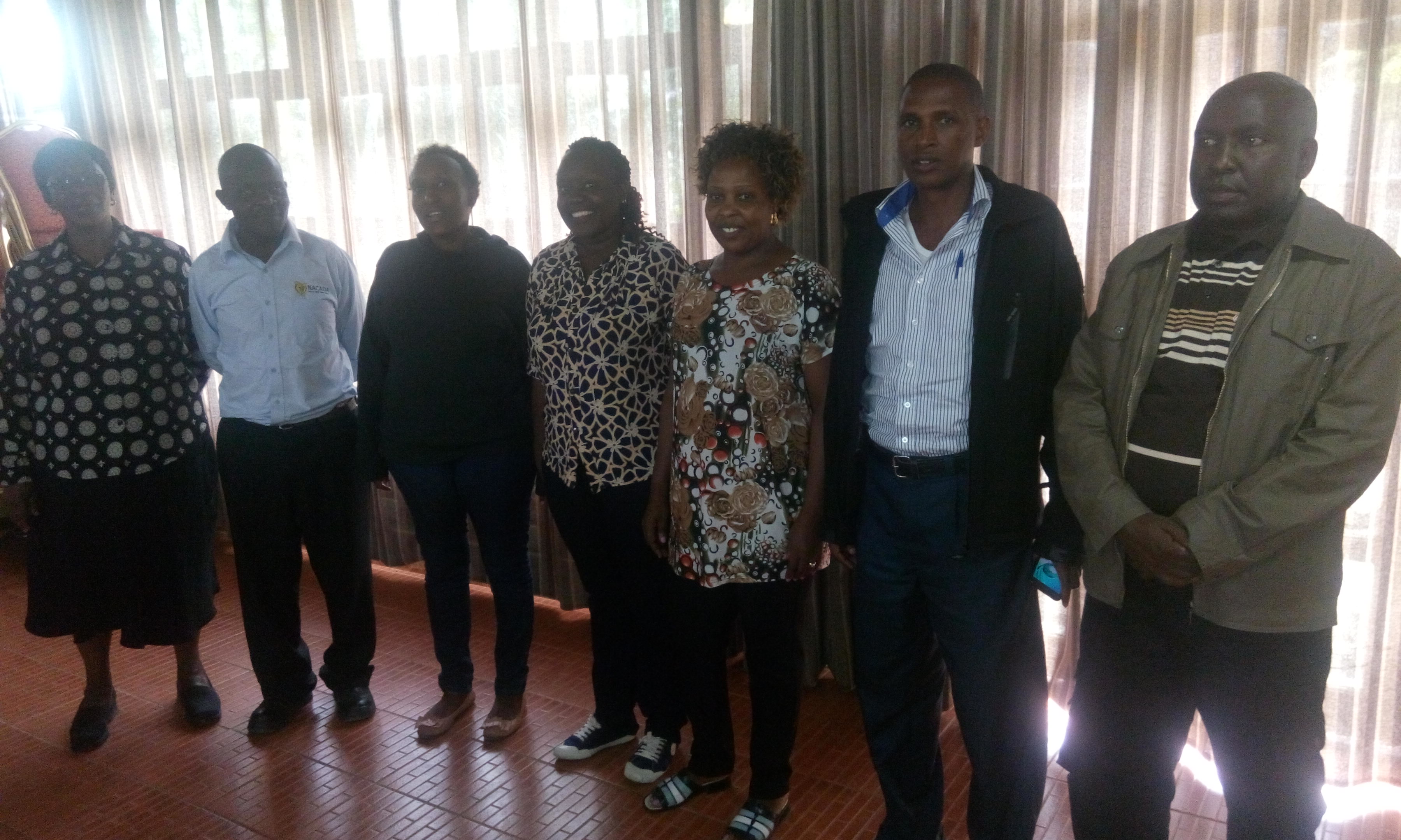 Participants at the 3rd Records and Information Management Workshop on Risk, Compliance and Disaster Management held in Naivasha, Kenya from the 9th to 13th May 2016