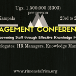Knowledge Management Conference- Kampala 2018
