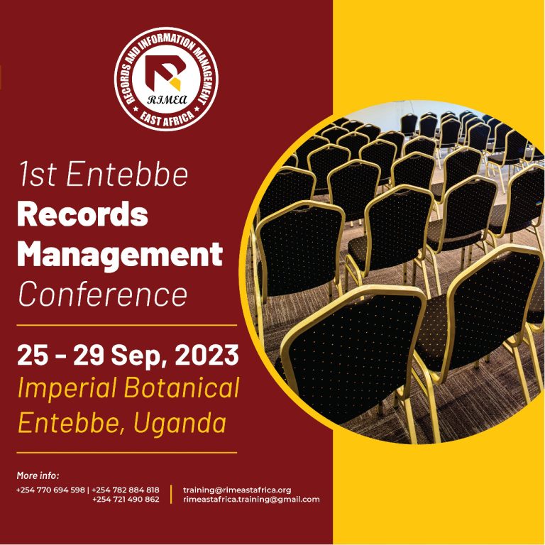 1st Entebbe Records Management Conference
