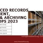 Outsourced Records Management Storage & Archiving Workshops 2023