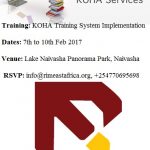 KOHA Technical Training in February