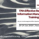17th Effective Records & Information Management Training