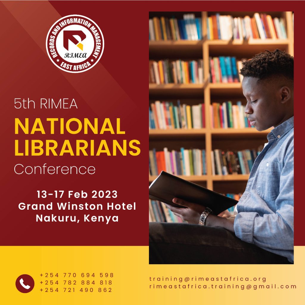 5th RIMEA NATIONAL LIBRARIANS CONFERENCE