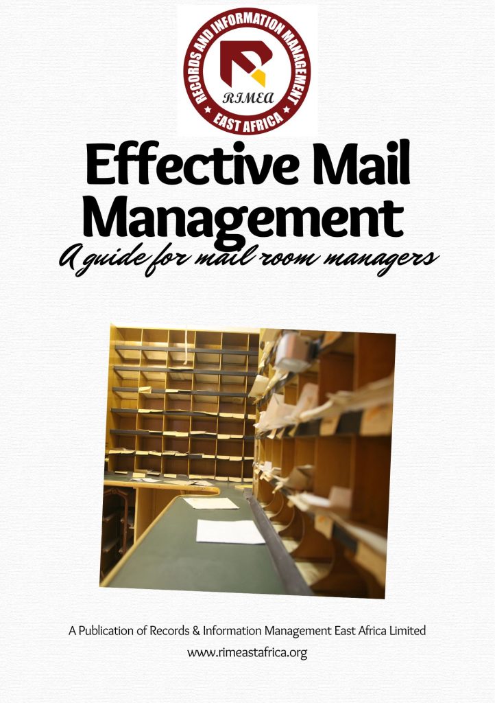 Effective Mail Management (a guide for mail room managers)